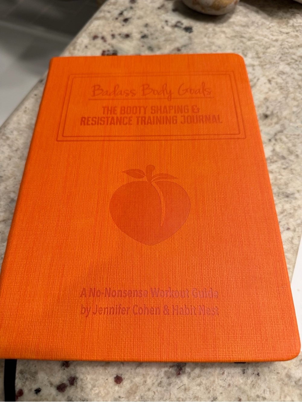 Orange Booty Shaping & Resistance Training Journal